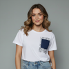 Vintage Comic-Inspired Pocket Top for girls