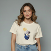 Cute Bear graphic top for girls