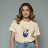 Cute Bear graphic top for girls