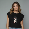 Trendy Graphic Print Girls T-Shirt