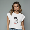 Trendy Graphic Print Girls T-Shirt