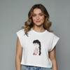Trendy Graphic Print Girls T-Shirt
