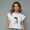 Trendy Graphic Print Girls T-Shirt