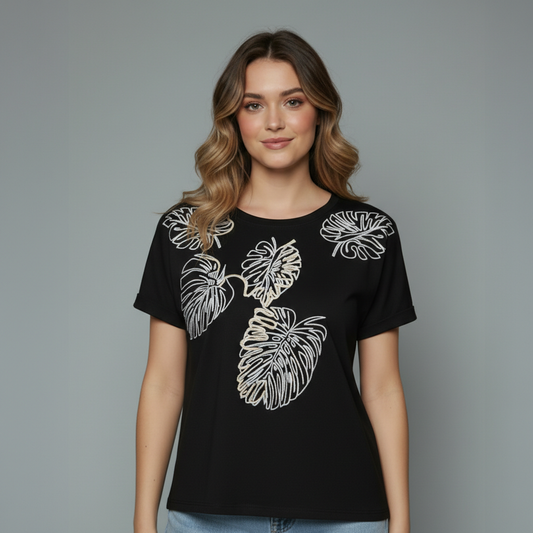 Tropical Leaf Top