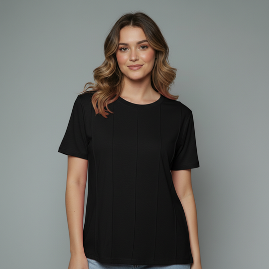 Moschino Inspired Paneled Top