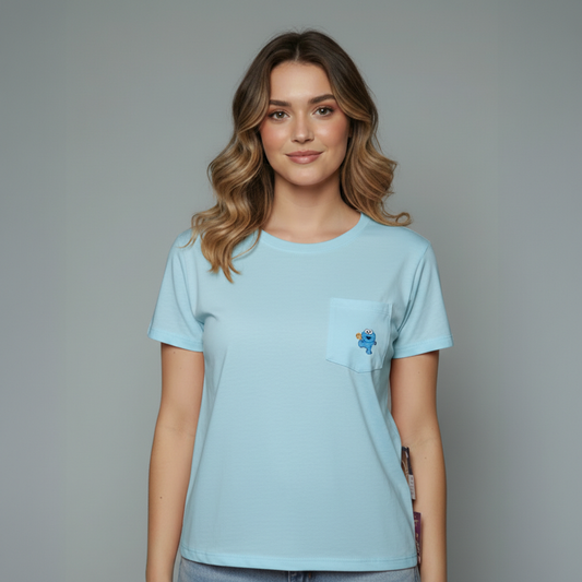 Cookie Monster Pocket Top