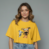 Playful Pup Graphic Printed Top